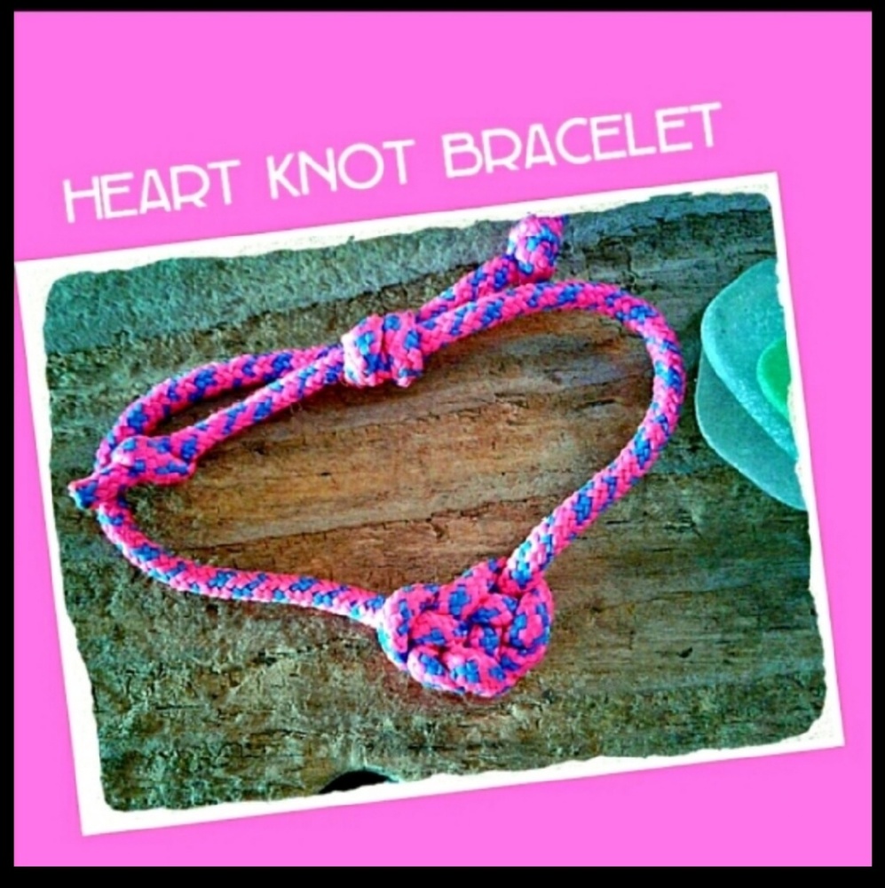 3 for $7 Paracord Eternity & Heart Knot Bracelets